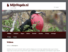 Tablet Screenshot of mijnvogels.nl